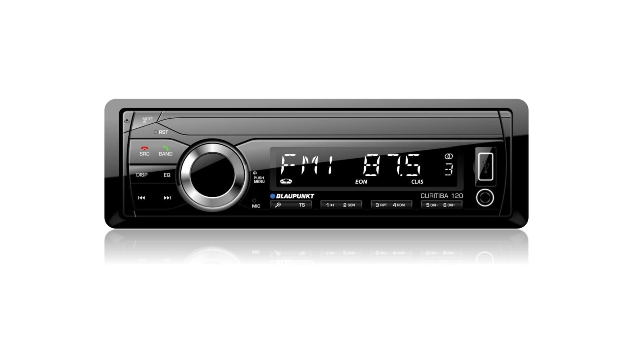 Radio Blaupunkt Blueooth AM/FM CURITIBA120